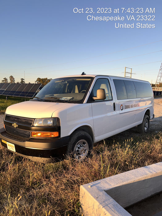 2023 CHEVROLET Express Van - Rental