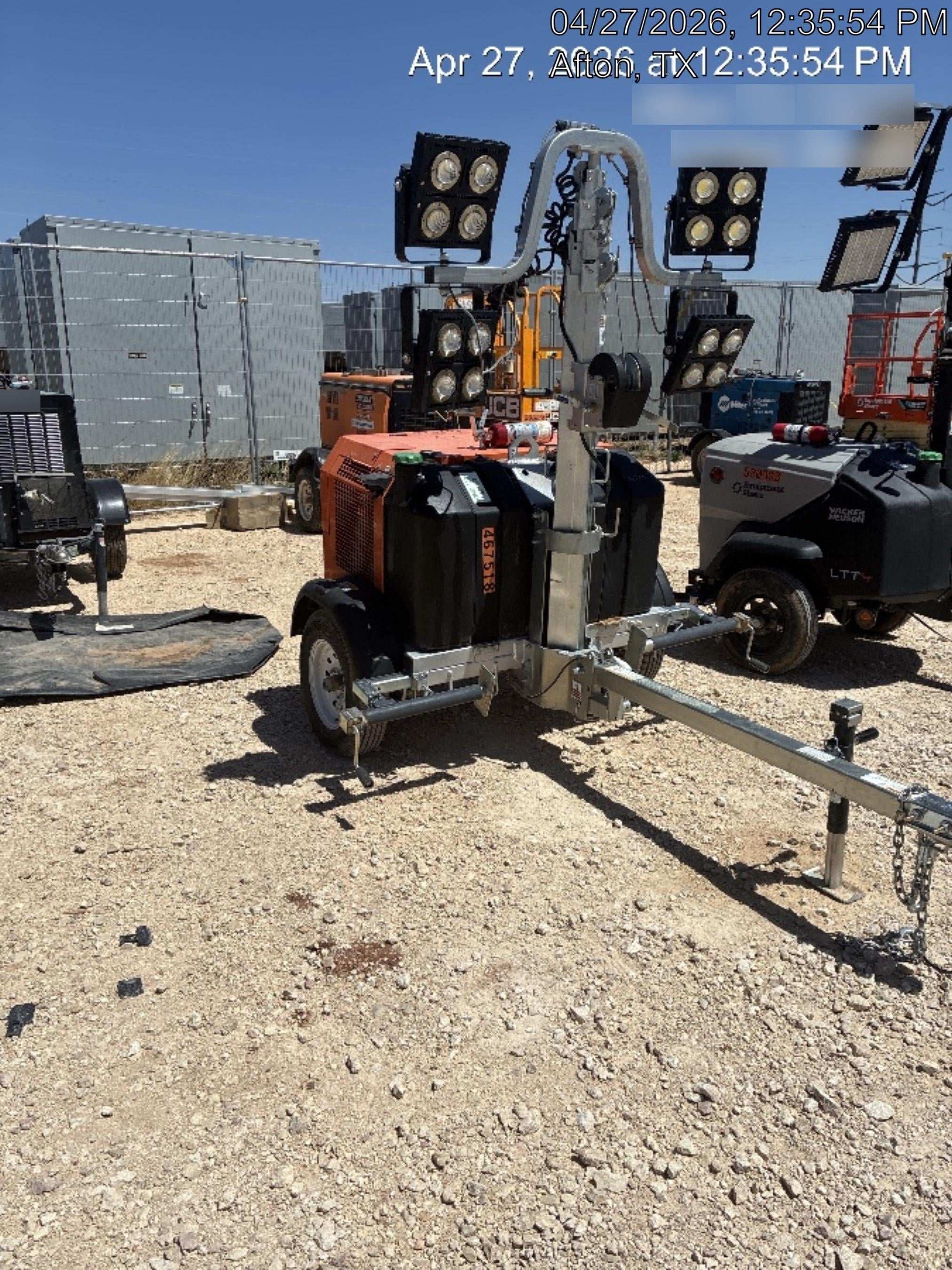 2024 Wanco WLTT-4MM4K Diesel, Deep Sea Controller, Shore Power Plug, Auto Start, (4) 350W LED Floodlights, 4kW Generator, 60 Gal Fuel Tank, 2" Ball, T3