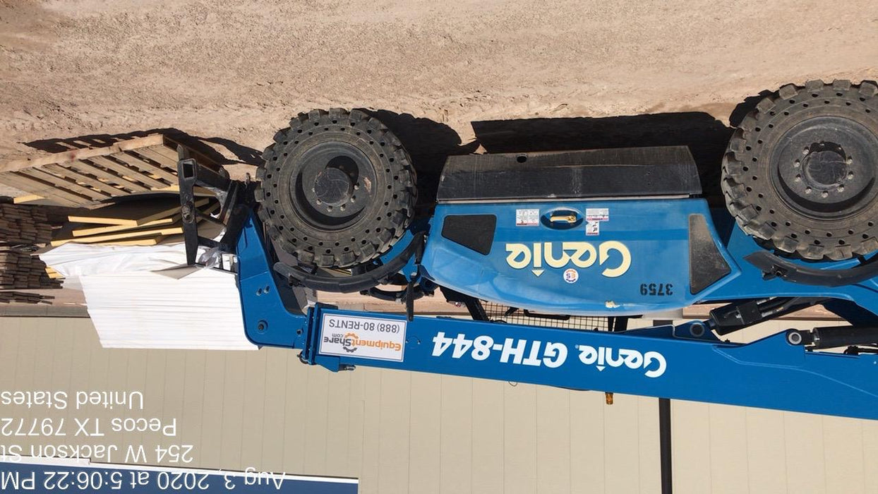 2017 Genie GTH-844 Genie GTH 844, Solid Tires, 60" carriage, Open ROPS - GTH08E-10892