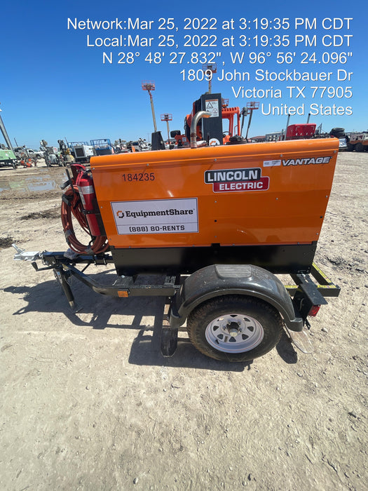 2021 Lincoln Electric Vantage 322 VANTAGE 322 READY-PAK 3