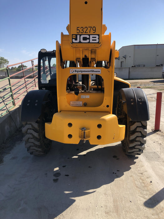 2019 JCB 510-56 Canopy, 74 HP, Solid Tires, STD Worklight, Beacon, Aux Hydraulics, Lifting Eye, Back up Alarm w/66" Carriage/60" Forks
