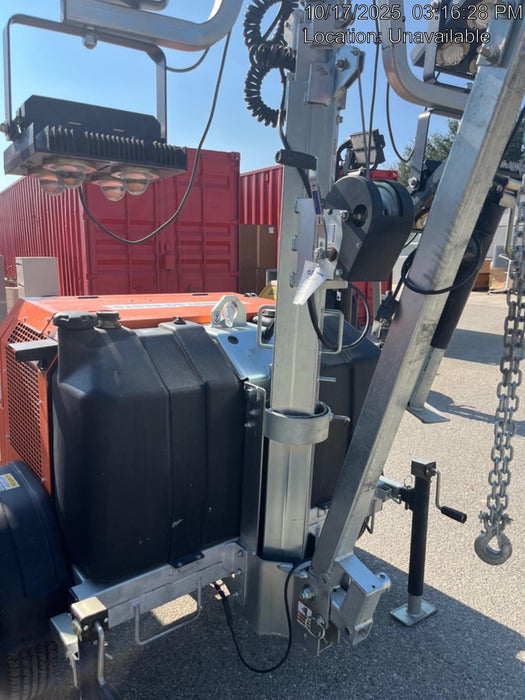 2024 Wanco WLTT-4MM4K Diesel, Deep Sea Controller, Shore Power Plug, Auto Start, (4) 350W LED Floodlights, 4kW Generator, 60 Gal Fuel Tank, 2" Ball, T3