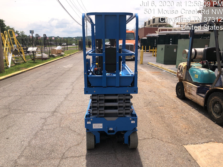 2020 Genie GS-1930 Fixed rails with chain entry gate - Pre A92.20