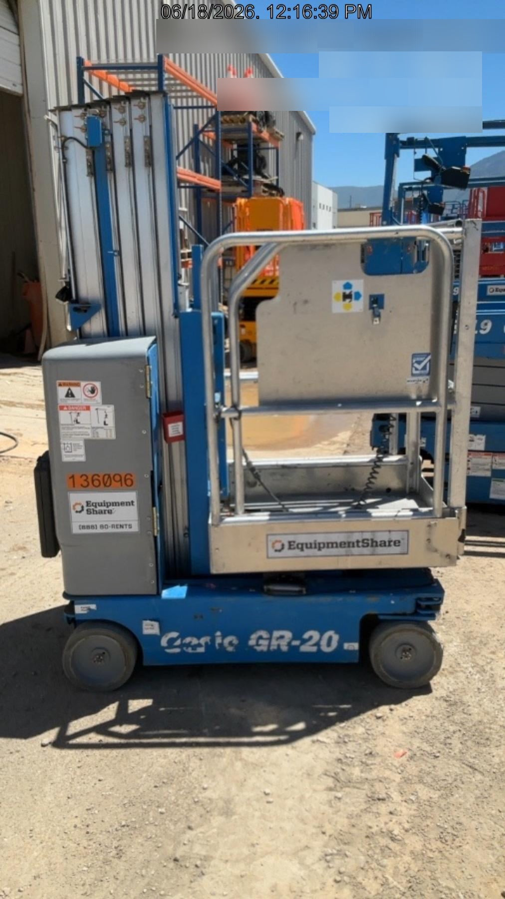 2021 GENIE GR-20