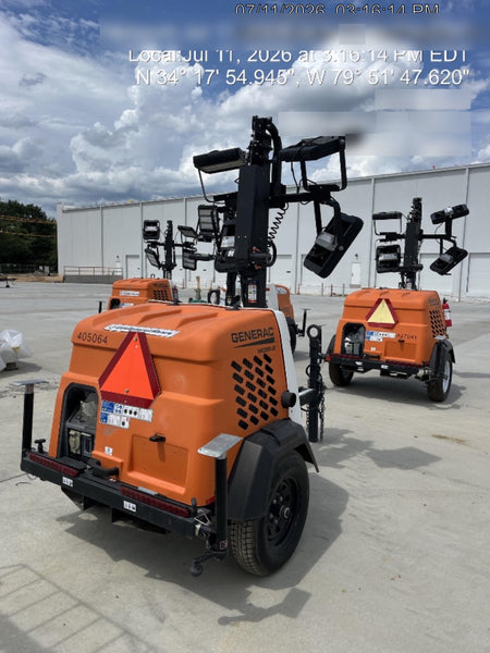 2024 Generac MLT6SKDS-STD4 ELEC WINCH Diesel, Electric Winch Mast, Powerzone Controller, (4) 320W LED Lights, 4kW Generator, 39.9 Gal Fuel Tank, 2" Ball, T3