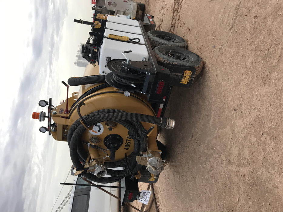 2019 Vac-Tron LP573XDT 24Hp Kohler Diesel, 500 Gal Debris Tank, 500 CFM Vacuum Pump, x2 100 Gal Water Tanks