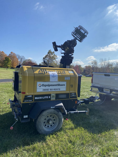 2019 Allmand MAXI-LITE II 20 kW Light Tower w/Arctic Package, LED Light Package