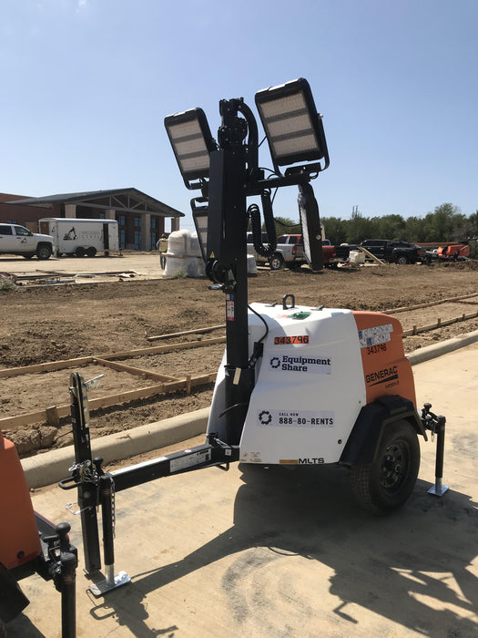 2023 Generac MLT2 Diesel, Flex Switch 120V Input, Powerzone Controller, (4) 320W LED Lights, 4kW Generator, 39.9 Gal Fuel Tank, 2" Ball, T3