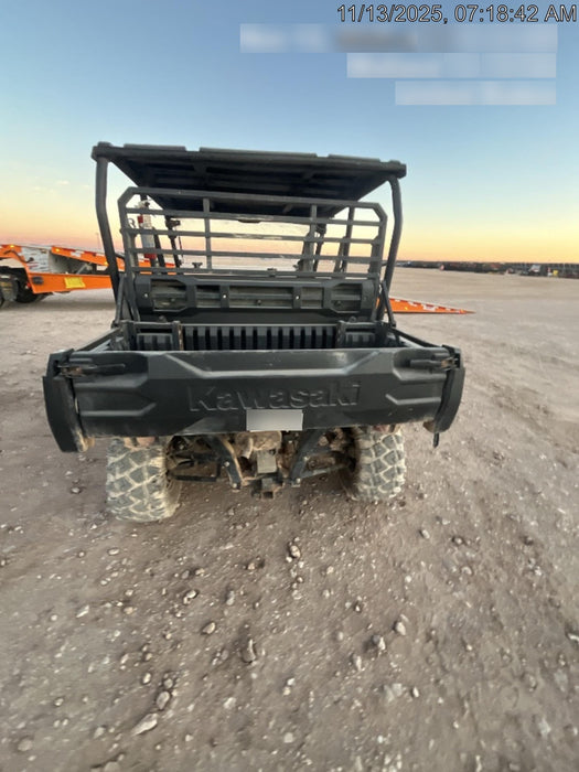 2019 Kawasaki Mule PRO-DXT Standard Options, Backup Alarm, Beacon, Plastic Hard Top, Poly Windshield, Horn Kit