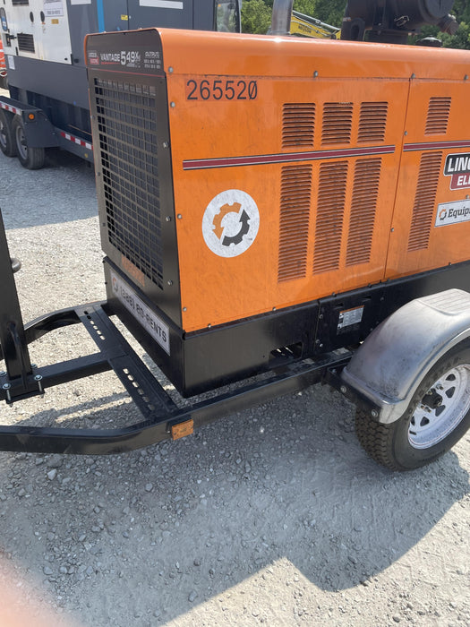 2022 Lincoln Electric Vantage 549X Crosslink Technology, Trailer Mounted, ES Decals, T3