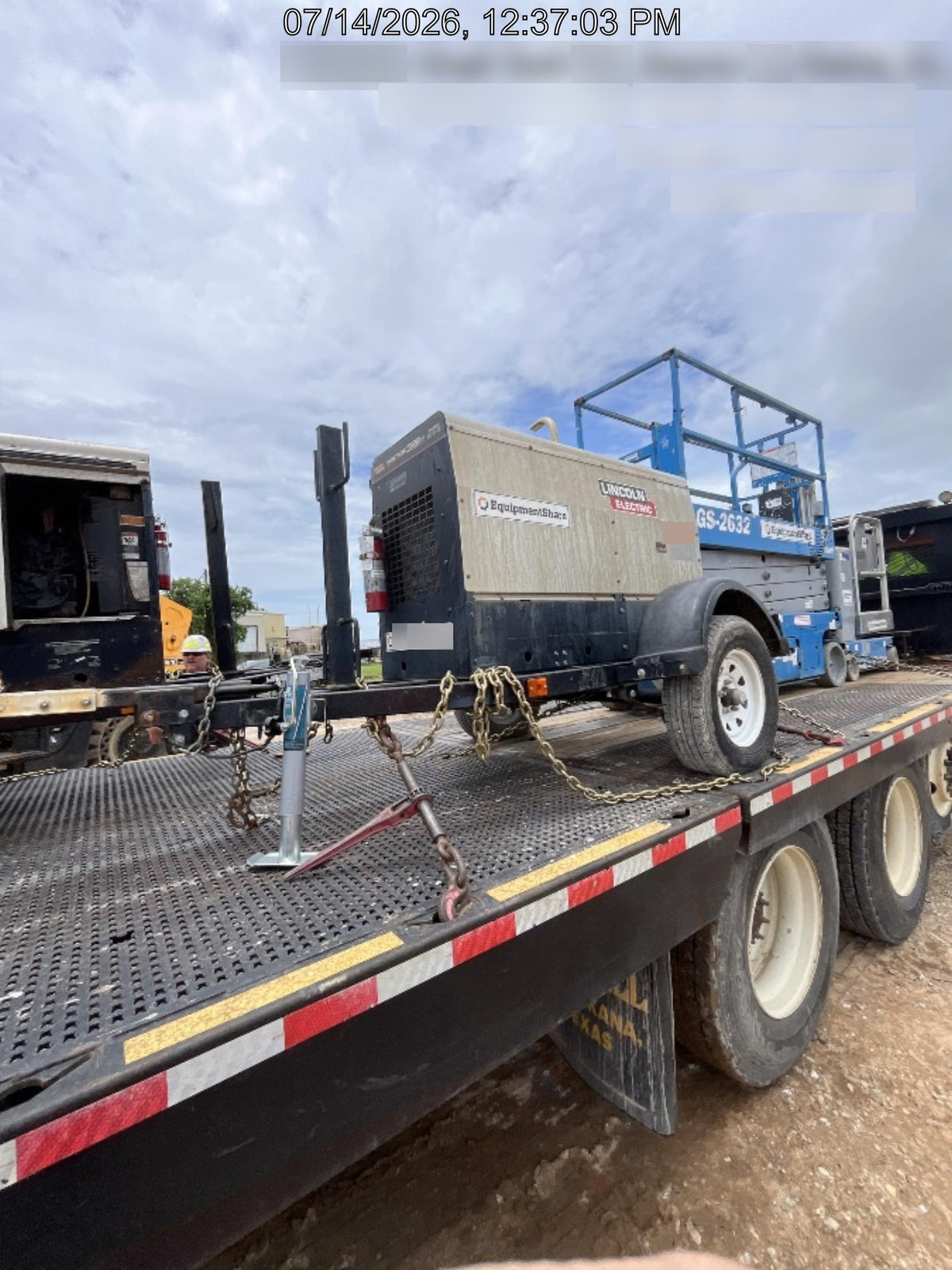 2019 Lincoln Electric Vantage 322 Ready-Pak 3, Two Wheel Trailer, Fender and Light Kit, Cable Rack