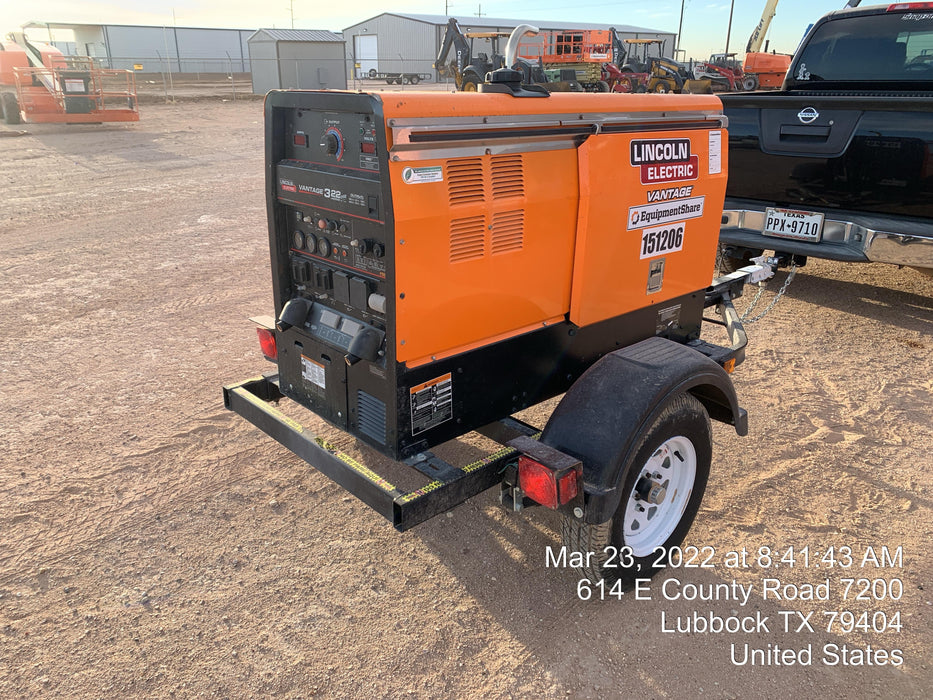 2021 LINCOLN ELECTRIC Vantage 322