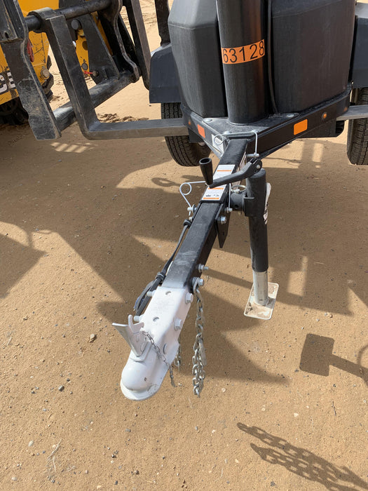 2021 Allmand NLV3GR (4) LED Light Fixture 350W, 23' Vertical Mast, 3kW Prime, Towable, Deep Sea L401, Leveling Jacks, Yanmar T4F 5.8hp