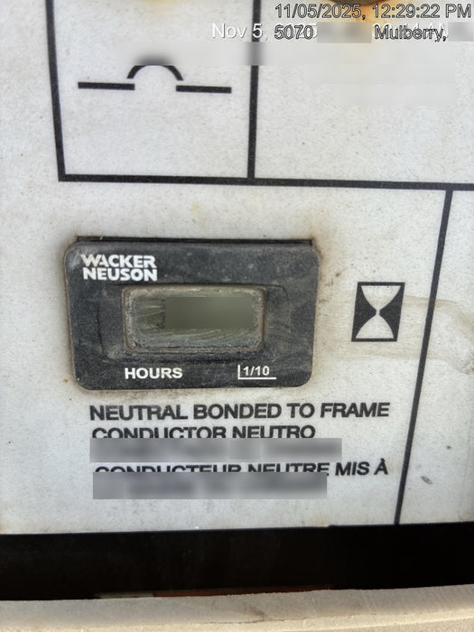 2018 Wacker Neuson LTV6L-MH Wacker Neuson LTV6L Mobile Light Tower w/Fuel Level Sensor Installed