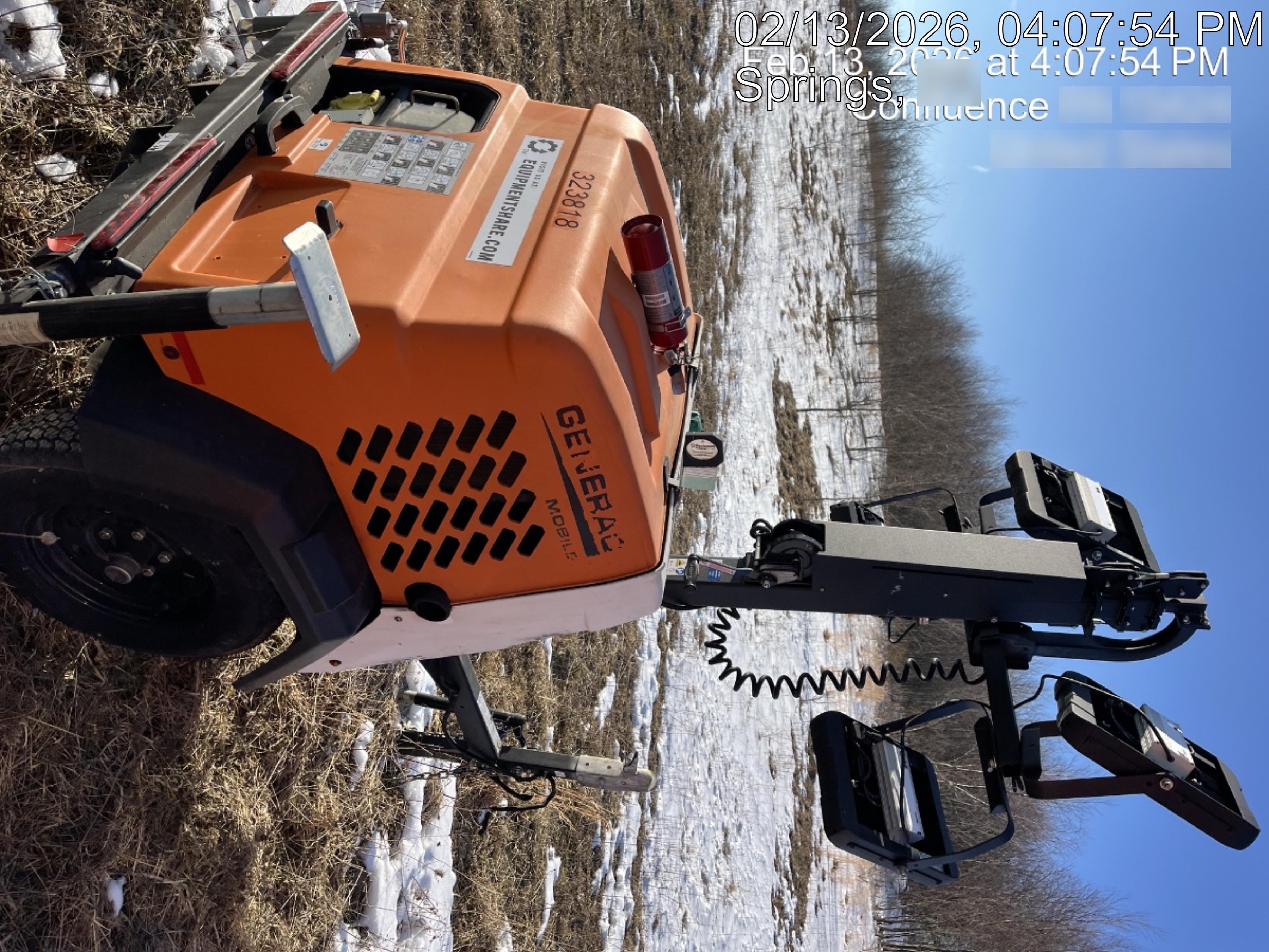 2023 Generac MLT2 Diesel, Flex Switch 120V Input, Powerzone Controller, (4) 320W LED Lights, 4kW Generator, 39.9 Gal Fuel Tank, 2" Ball, T3