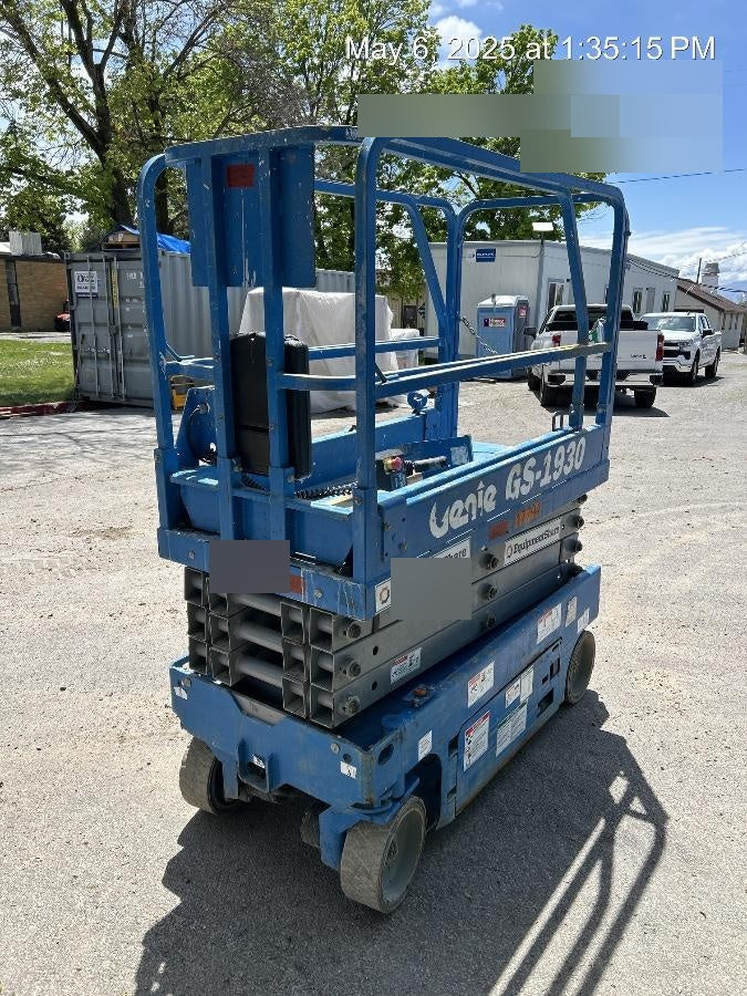2018 Genie GS-1930 Genie GS-1930 w/Fixed Rail, Chain Entry