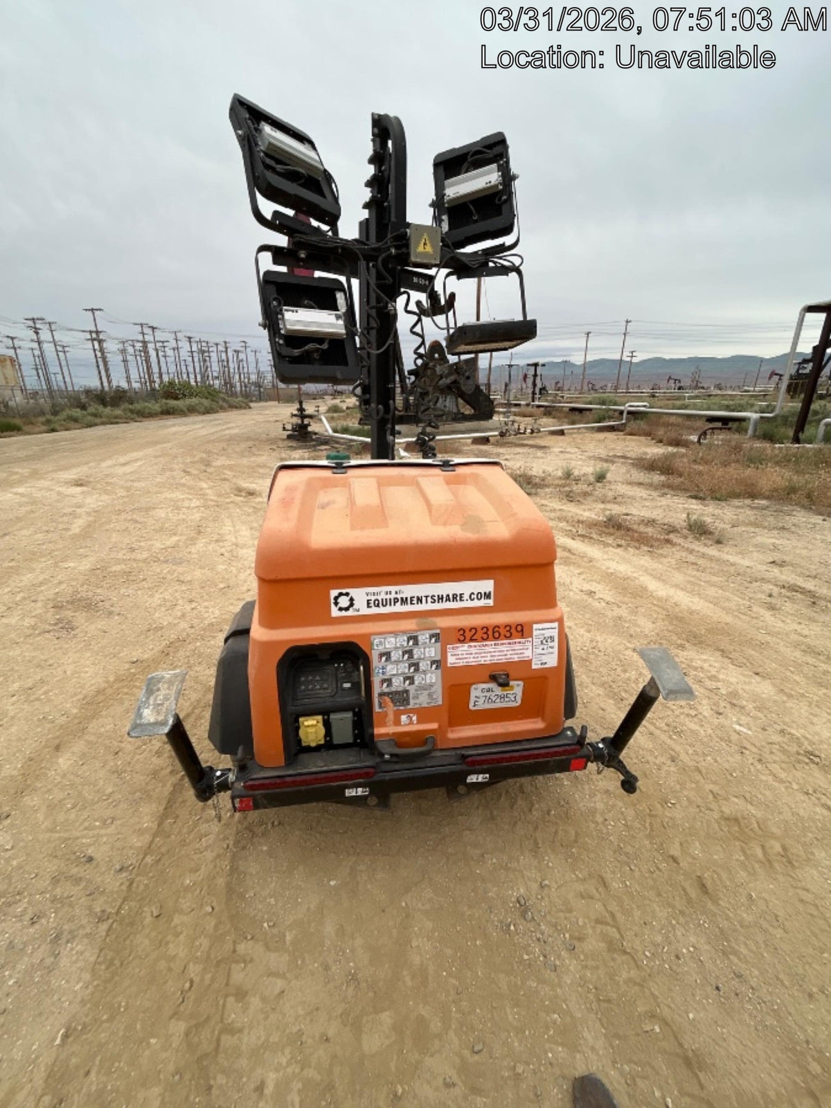 2023 Generac MLT2 Diesel, Flex Switch 120V Input, Powerzone Controller, (4) 320W LED Lights, 4kW Generator, 39.9 Gal Fuel Tank, 2" Ball, T3