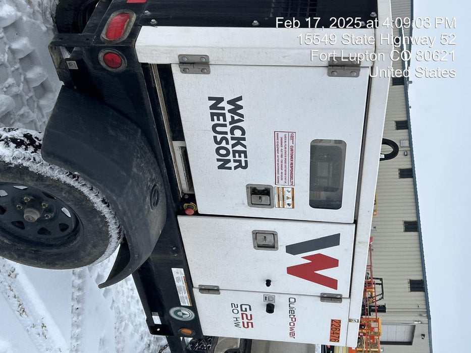 2022 WACKER NEUSON G25