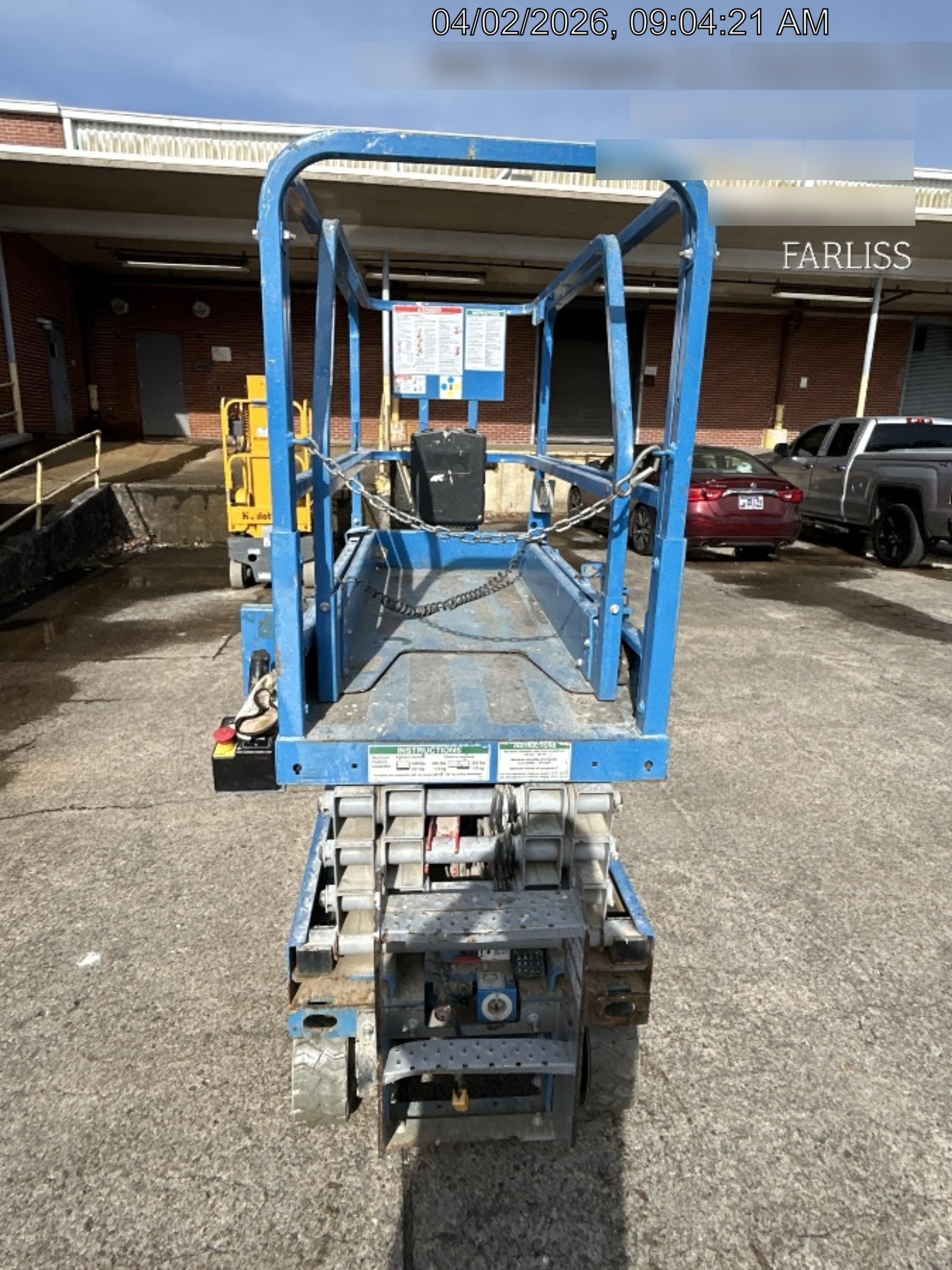 2020 Genie GS-1930 Fixed rails with chain entry gate - Pre A92.20