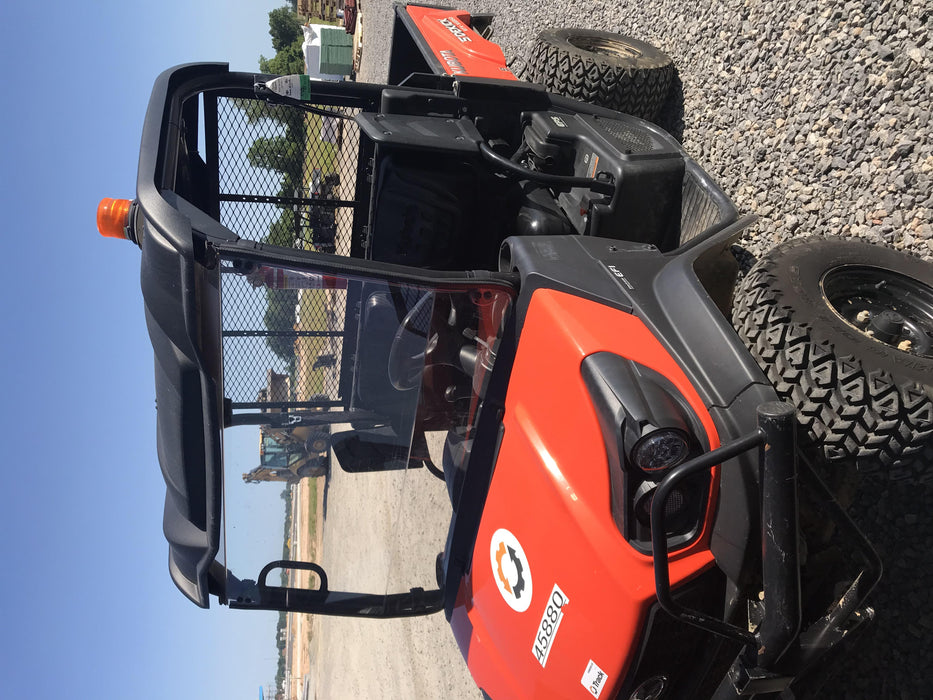 2019 Kubota RTV-XG850WL-H 4wd Utility Cart, Gas, 2 Seat, LED Strobe, Windshield Tempered Glass, Plastic Canopy, Wire Harness Kit, Backup Alarm