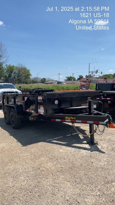 2025 BIG TEX TRAILER 16LP-14BK6SIRPD
