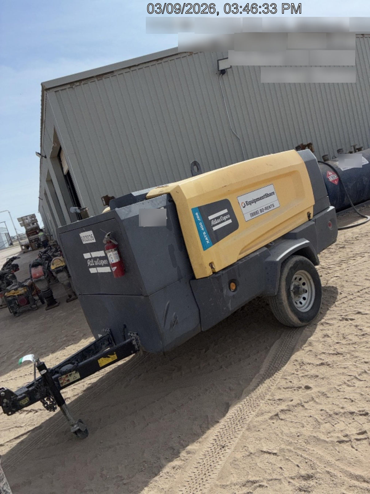 2020 ATLAS COPCO XATS 400 CW
