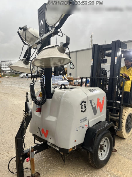2018 Wacker Neuson LTV6L-MH Wacker Neuson LTV6L Mobile Light Tower w/Fuel Level Sensor Installed