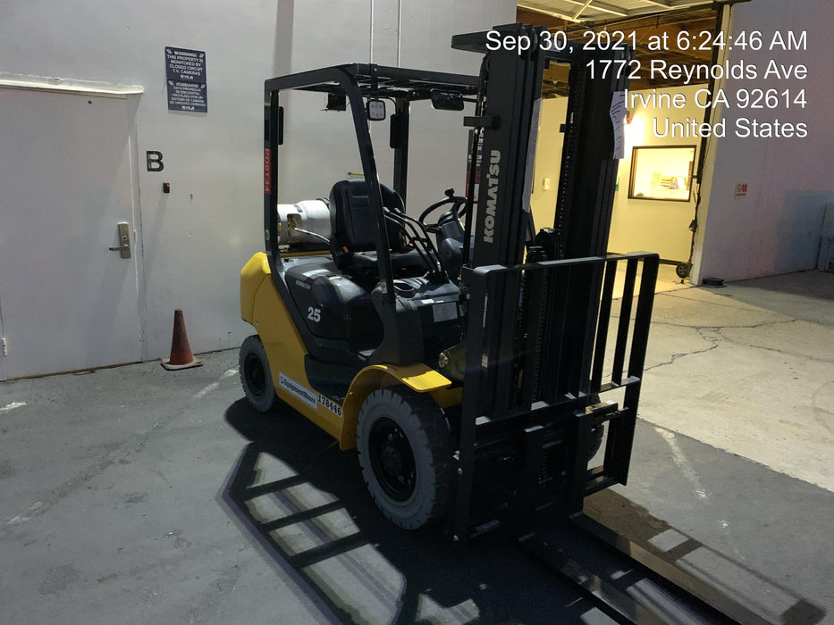 2021 KOMATSU FG25T-16 LP-Scale System