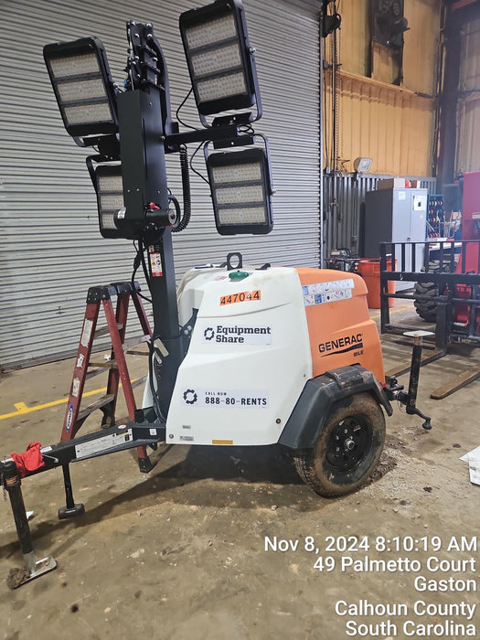 2024 Generac MLT6SKDS-STD4 ELEC WINCH Diesel, Electric Winch Mast, Powerzone Controller, (4) 320W LED Lights, 4kW Generator, 39.9 Gal Fuel Tank, 2" pintle, T3