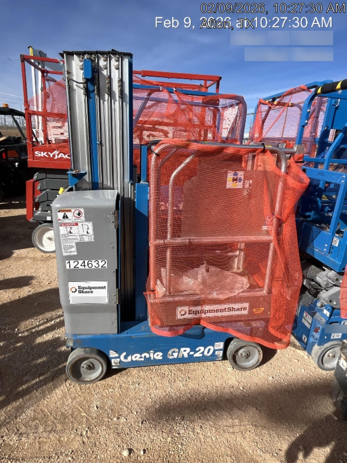 2020 GENIE GR-20