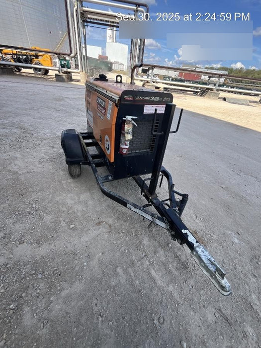2021 Lincoln Electric Vantage 322 Vantage 322 Ready Pak 3 w/ Decals, ORANGE (includes trailer, cable rack, fender light kit) NO Telematics