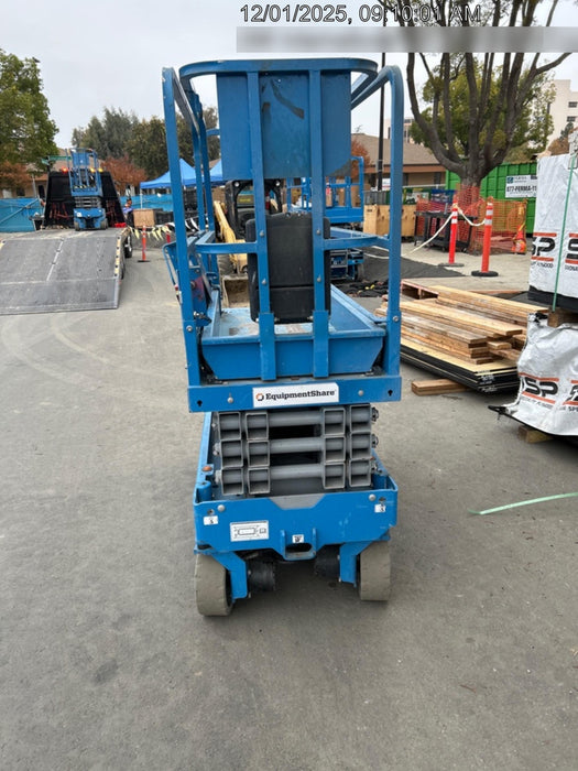 2020 Genie GS-1930 Fixed rails with chain entry gate - Pre A92.20, 800W Inverter