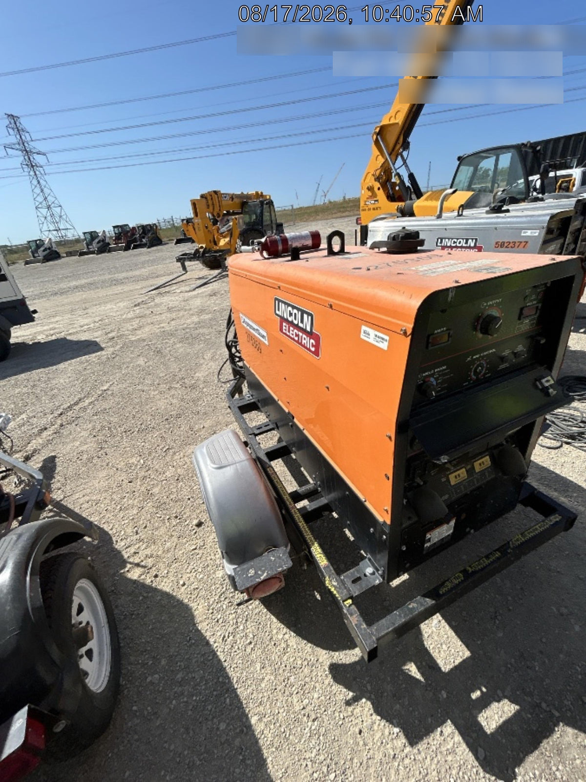 2022 Lincoln Electric LE400 Kubota V1505, Trlr, Cable Rack, Light Kit, ES Decals, T3