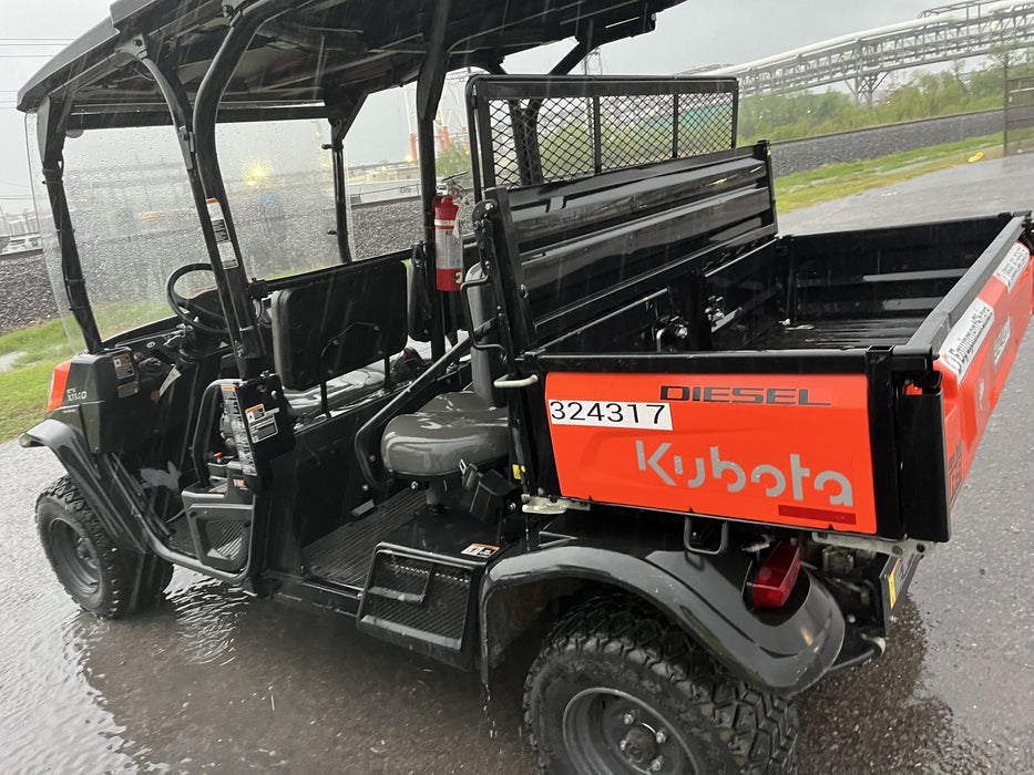 2023 Kubota RTV-X1140W-H 4WD, LED Strobe, Windshield Acrylic Clear, Plastic Canopy, Wire Harness Kit, Backup Alarm