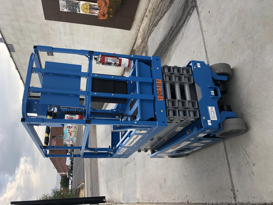 2020 Genie GS-1930 Solid Non Marking Tires, Beacon, Folding rails with half height swing gate, 800W Inverter