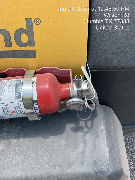 2022 Allmand NLV3GR (4) LED Light Fixture 350W, 23' Vertical Mast, 3kW Prime, Towable, ES Decals, T3