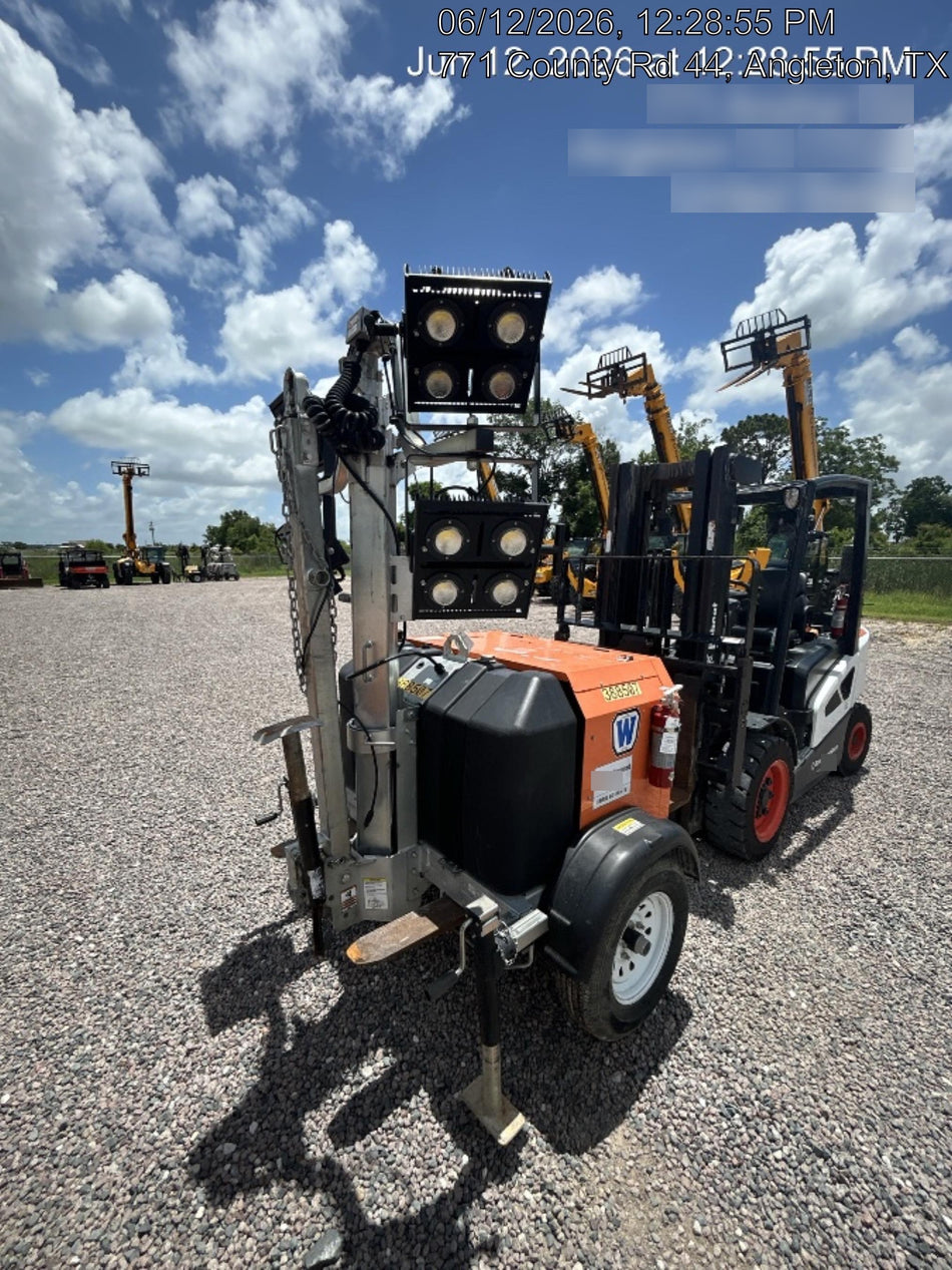 2024 Wanco WLTT-4MM4K Diesel, Deep Sea Controller, Shore Power Plug, Auto Start, (4) 350W LED Floodlights, 4kW Generator, 60 Gal Fuel Tank, 2" Ball, T3
