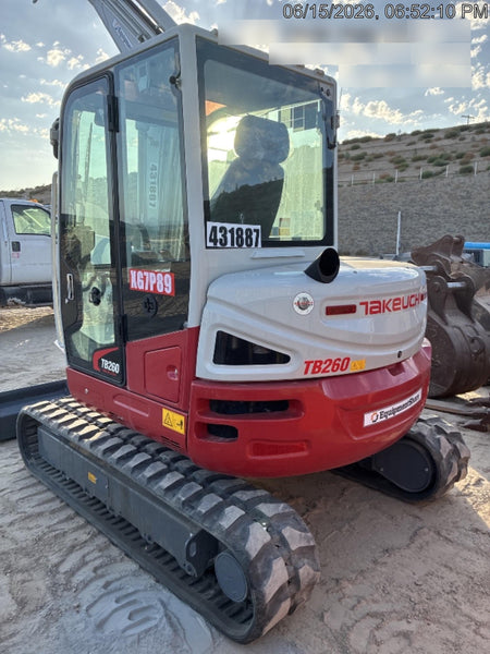 2024 TAKEUCHI TB260-CR