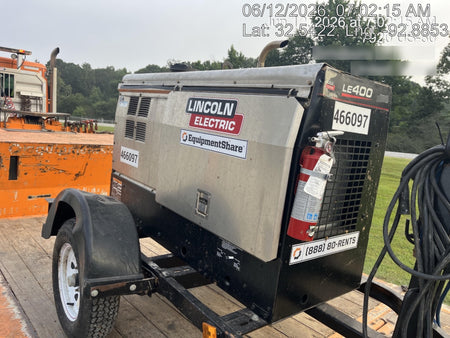 2024 Lincoln Electric LE400 Kubota V1505, Trlr, Cable Rack, Light Kit, ES Decals, T3