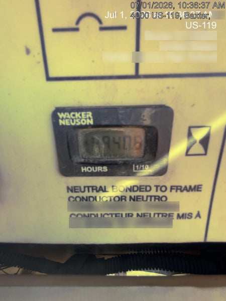 2019 Wacker Neuson LTV6L-MH Standard Options, ES Track Hardware, Fuel Level Sensor
