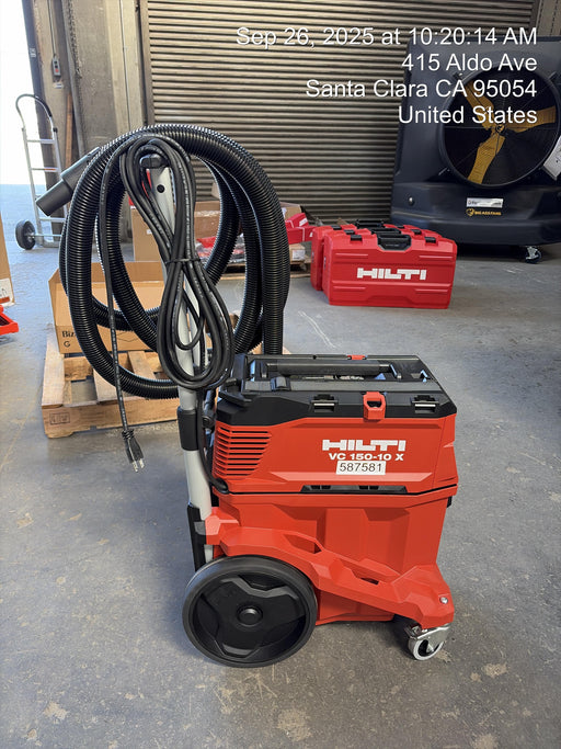 2025 HILTI VC 150-10 X