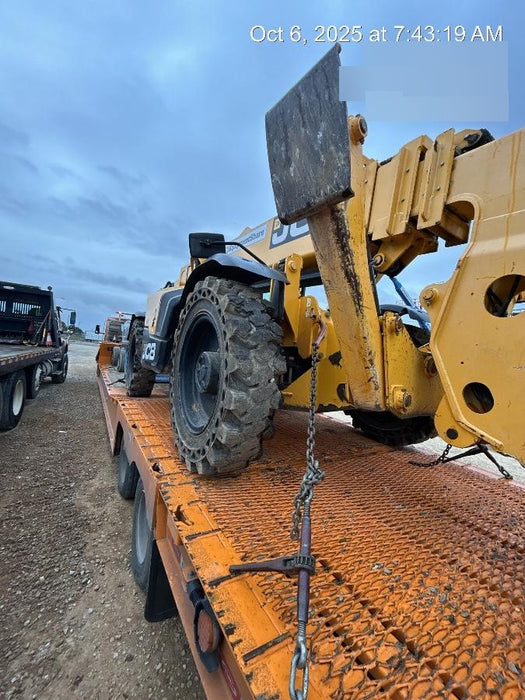 2019 JCB 510-56 Canopy, 74 HP, Solid Tires, STD Worklight, Beacon, Aux Hydraulics, Lifting Eye, Back up Alarm w/66" Carriage/60" Forks