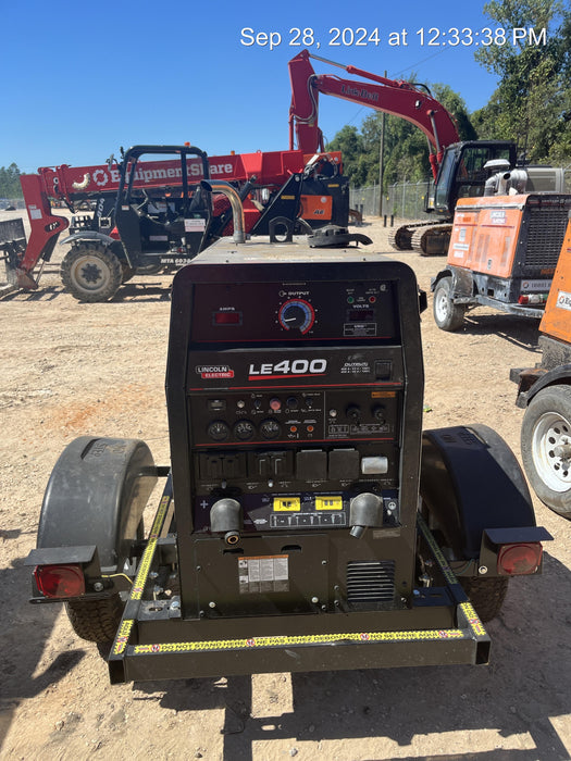2024 Lincoln Electric LE400 Kubota V1505, Trlr, Cable Rack, Light Kit, ES Decals, T3