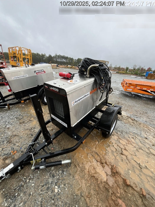 2024 Lincoln Electric LE400 Kubota V1505, Trlr, Cable Rack, Light Kit, ES Decals, T3