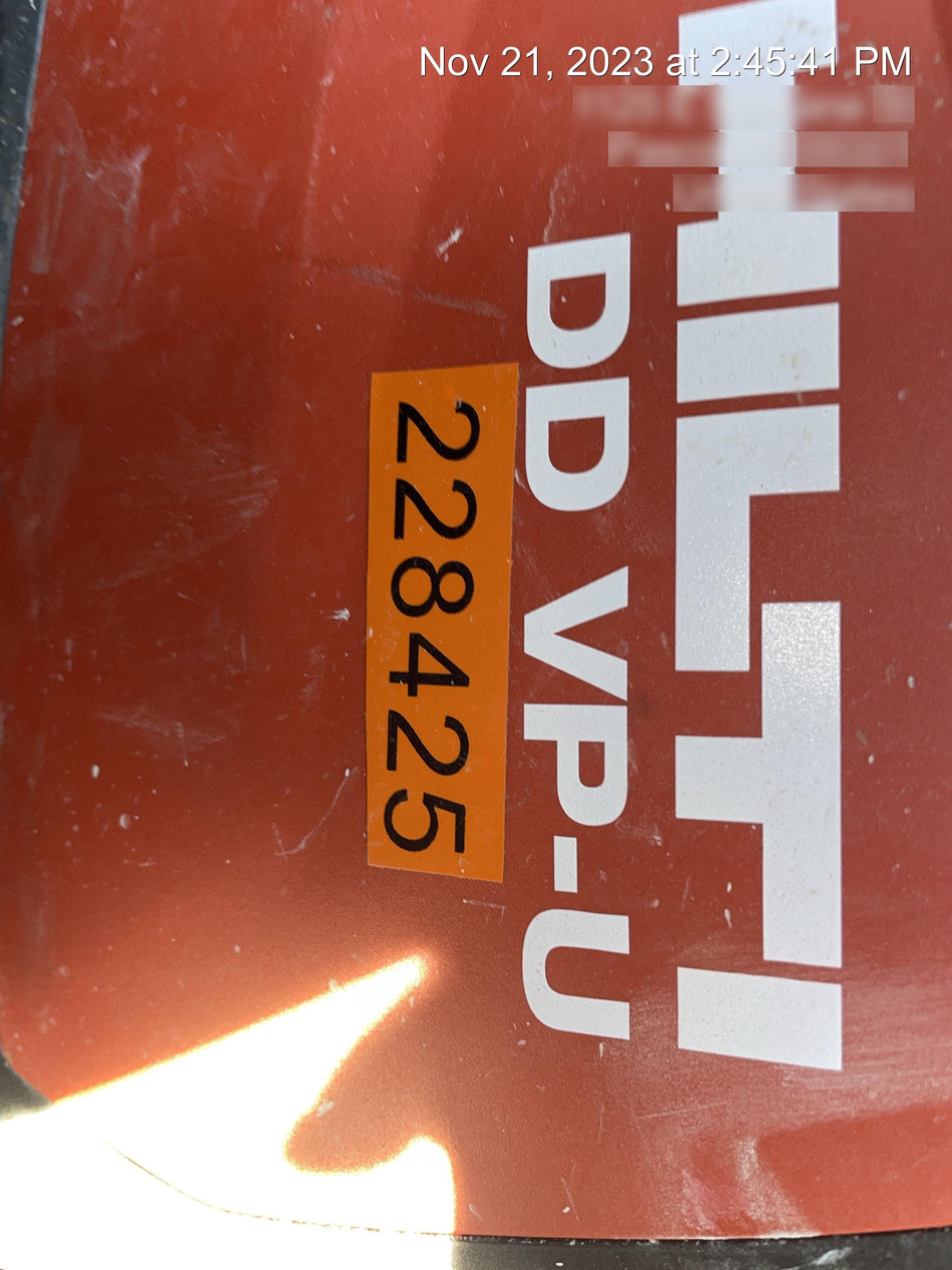2022 HILTI DD VP-U