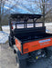 2021 Kubota RTV-X1140W-H Plastic Canopy, Windshield Acrylic Clear, LED Strobe Light, Wire Harness Kit, Back up Alarm