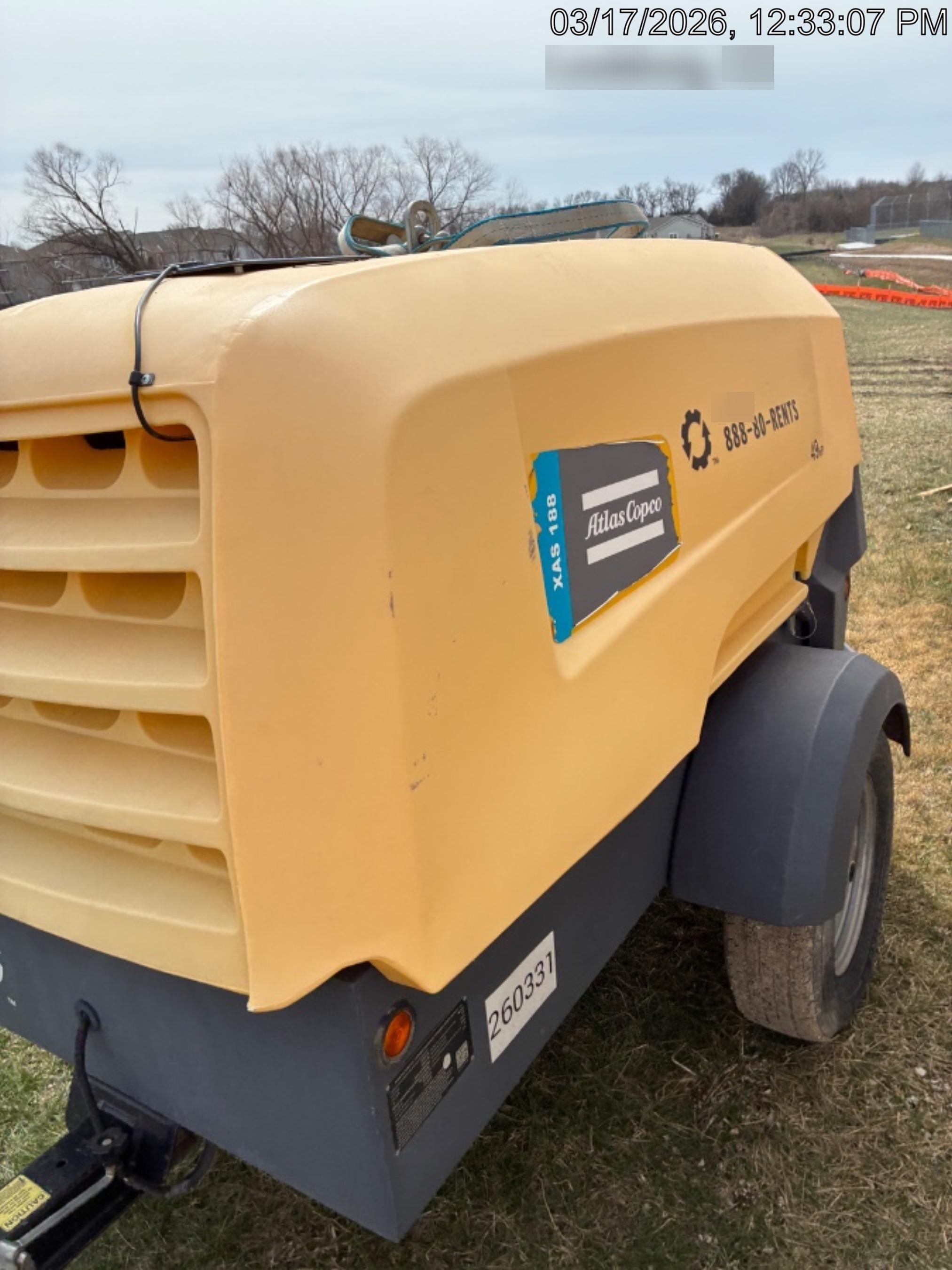 2022 ATLAS COPCO XAS188 CWK