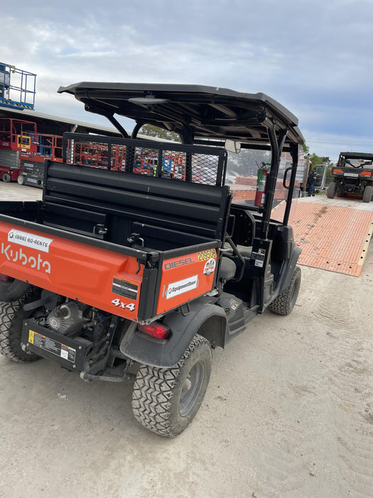 2022 Kubota RTV-X1140W-H Plastic Canopy, Windshield Acrylic Clear, LED Strobe Light, Wire Harness Kit, Back up Alarm