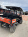 2022 Kubota RTV-X1140W-H Plastic Canopy, Windshield Acrylic Clear, LED Strobe Light, Wire Harness Kit, Back up Alarm