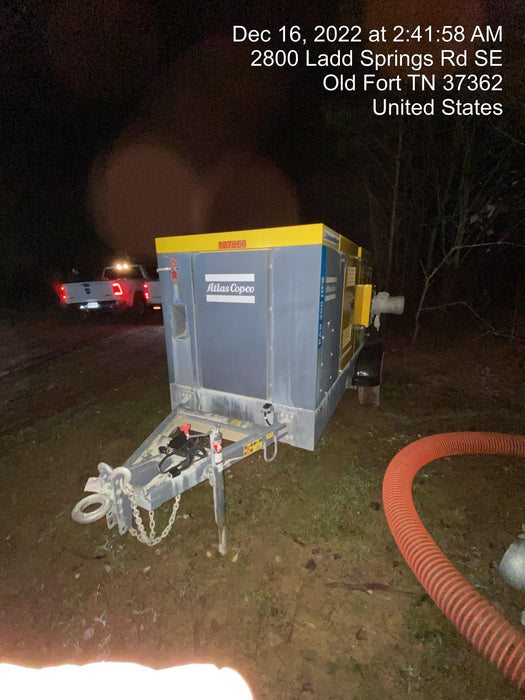 2020 ATLAS COPCO PAS 200 HF CS Enclosed